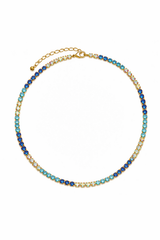 Collana Tennis Con Cursore Scorrevole E Regolabile