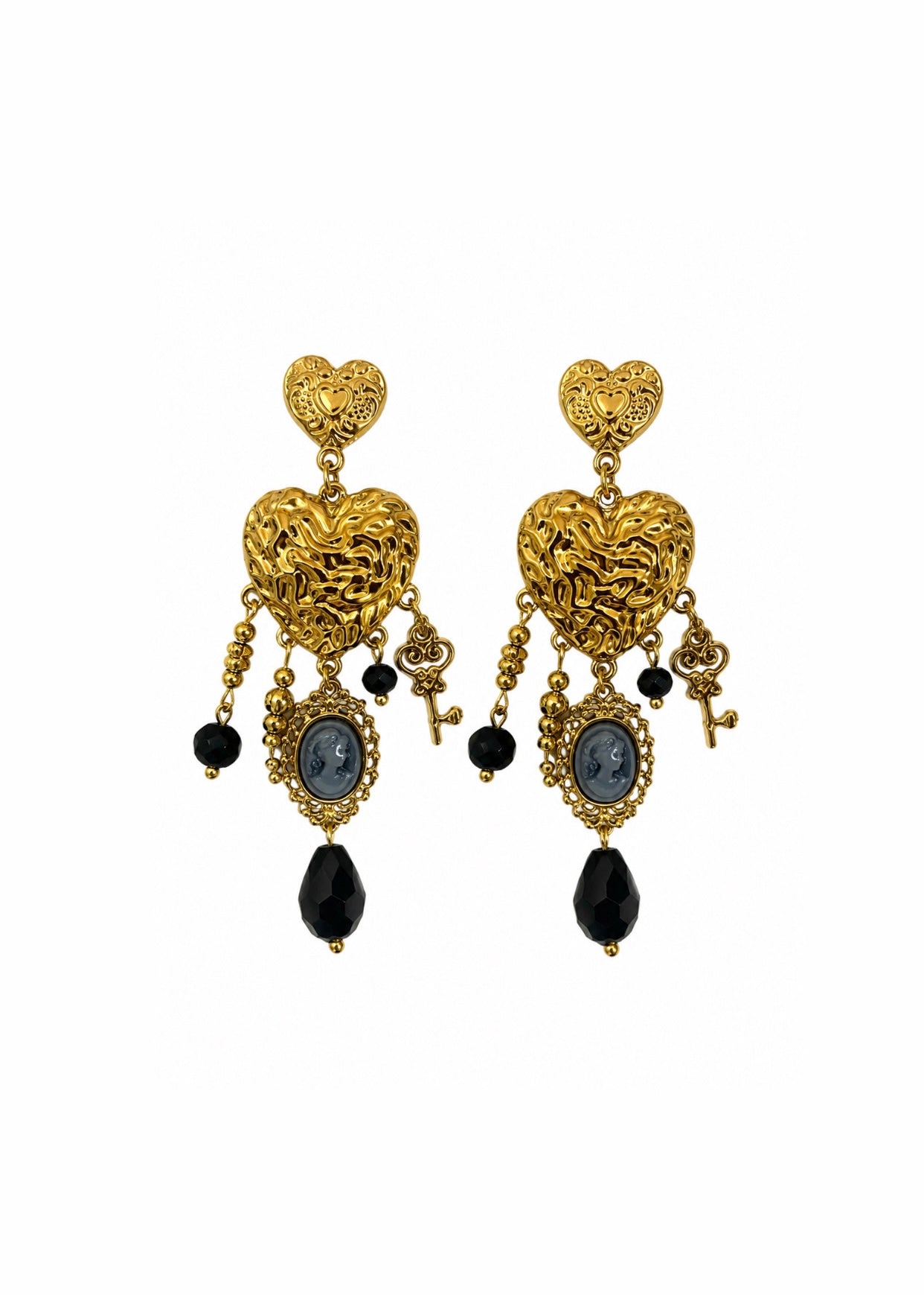 Orecchini Cuore Imperiale