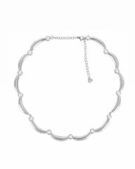 Collana Rigida Luna Crystal