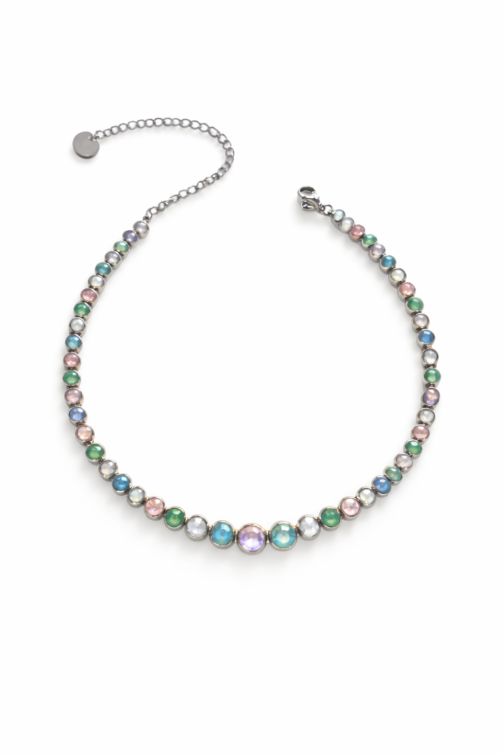 Collana Tennis Pastello