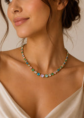Collana Tennis Pastello