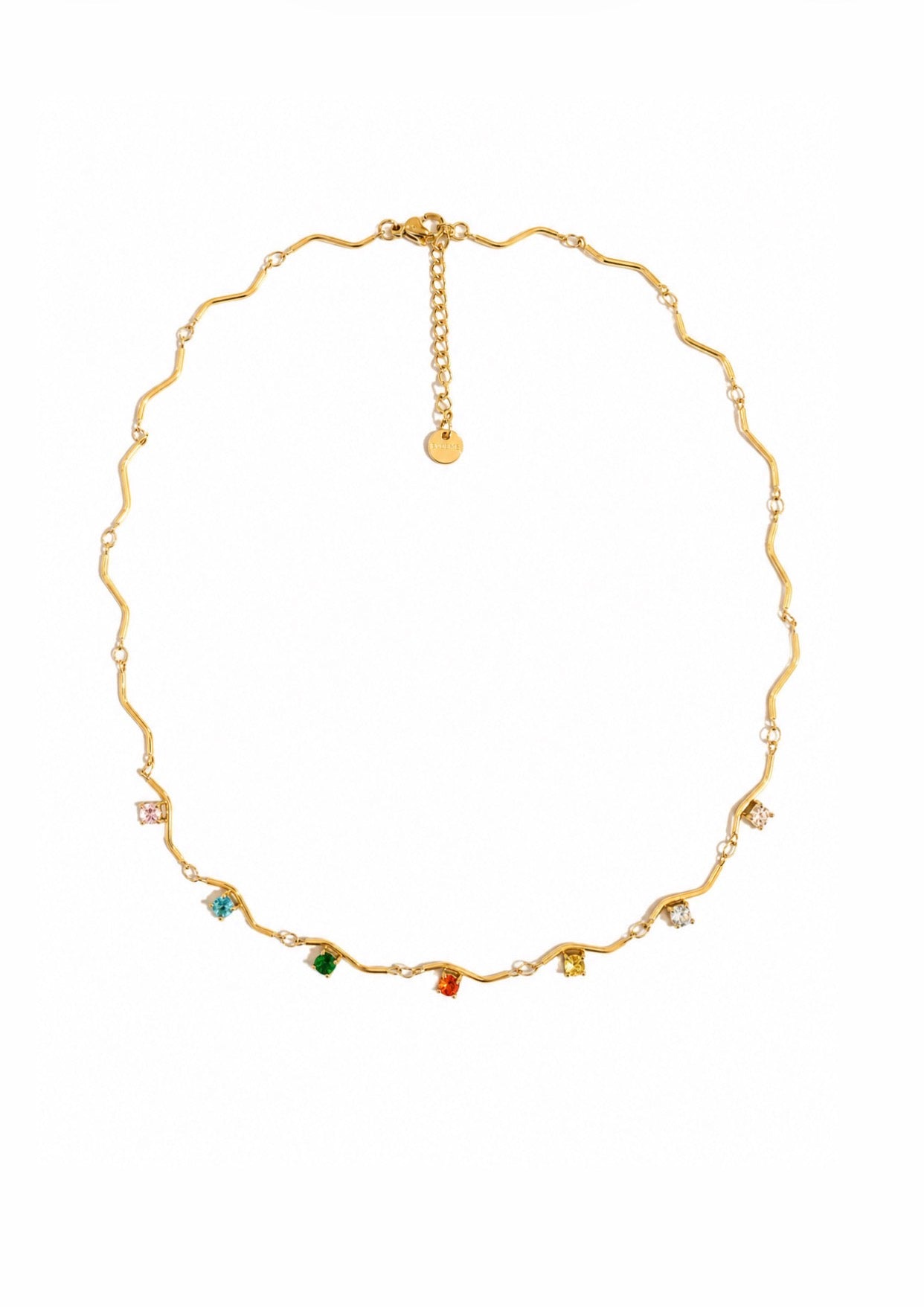 Collana Sinuosa Multicolor