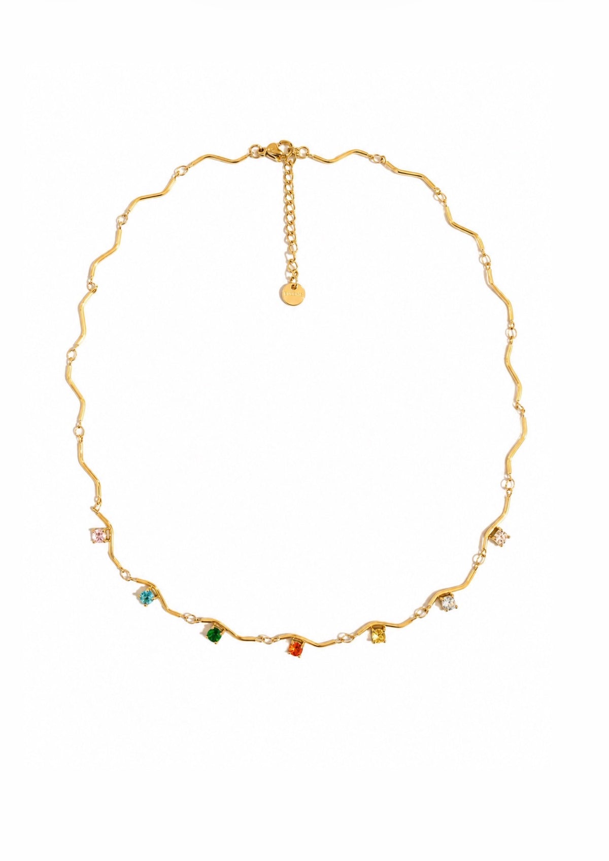 Collana Sinuosa Multicolor