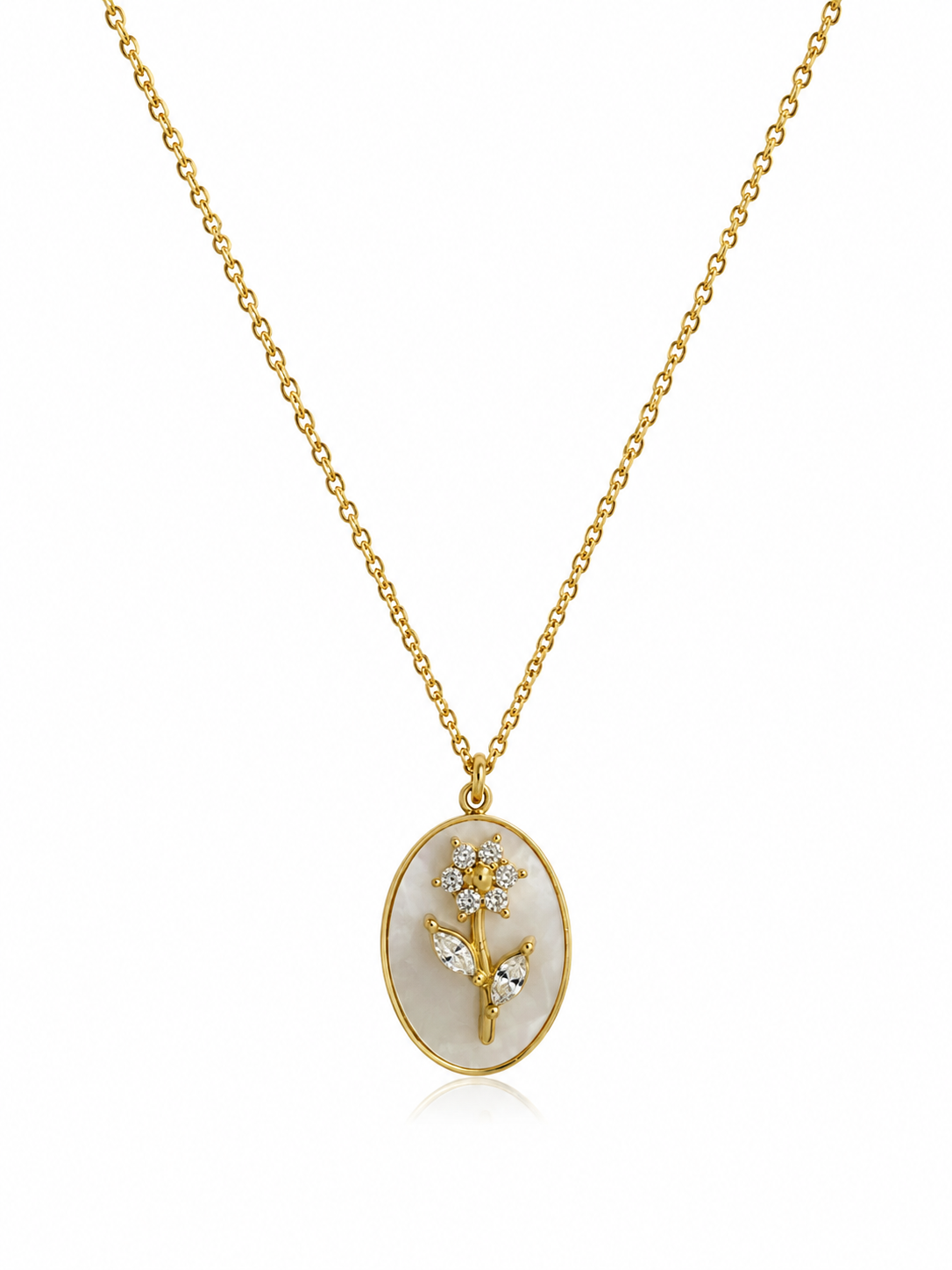 Collana Fiore Madreperla