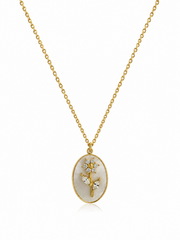 Collana Fiore Madreperla