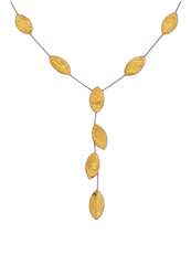 Collana Foglia Y