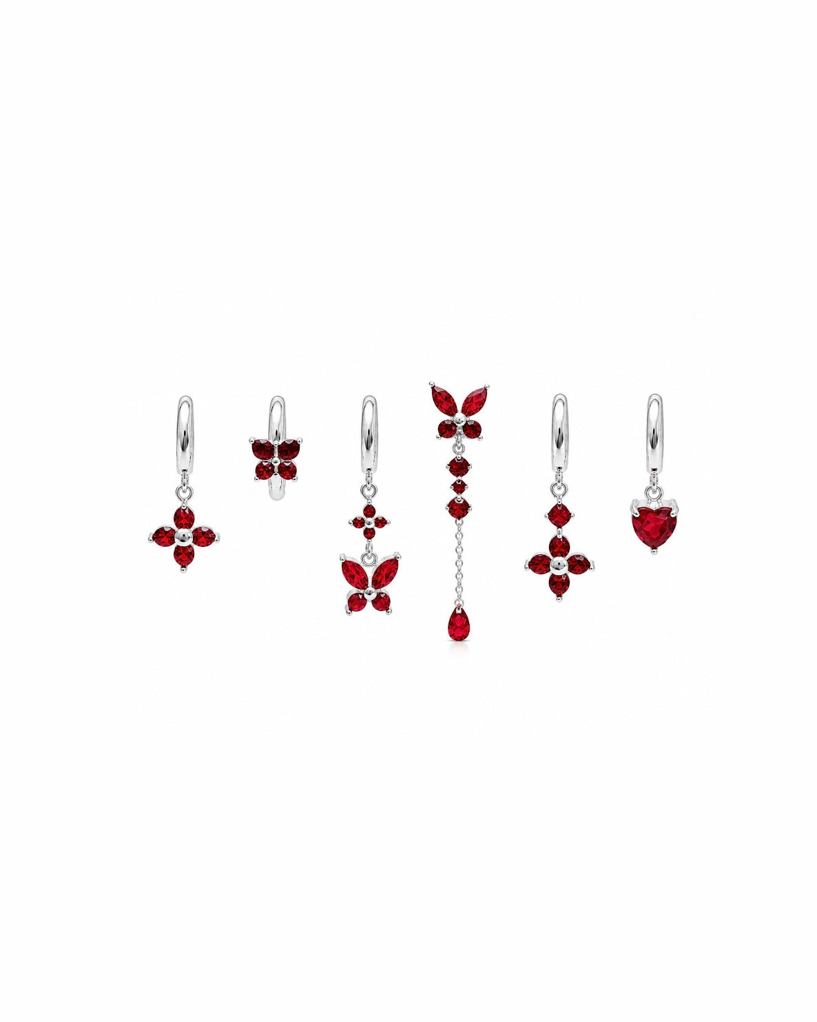 Set Orecchini Red Dafne