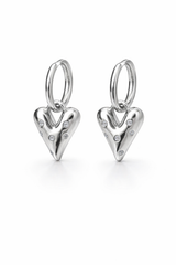 Orecchini Cuore Strass