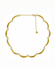 Collana Rigida Luna Crystal
