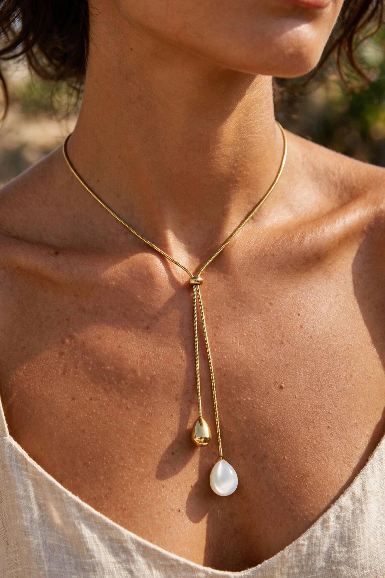 Collana Saliscendi Goccia