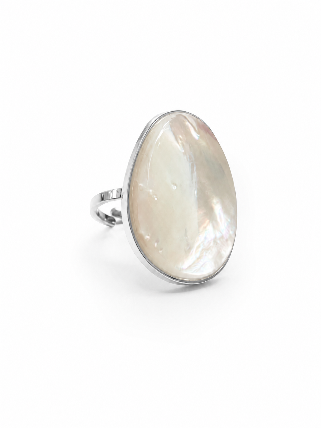 Anello Lunaria Madreperla
