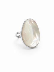 Anello Lunaria Madreperla