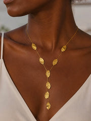 Collana Foglia Y
