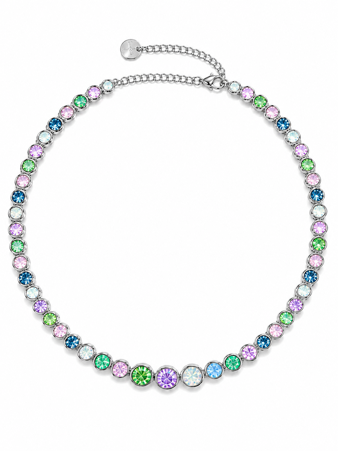 Collana Tennis Pastello