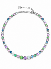 Collana Tennis Pastello