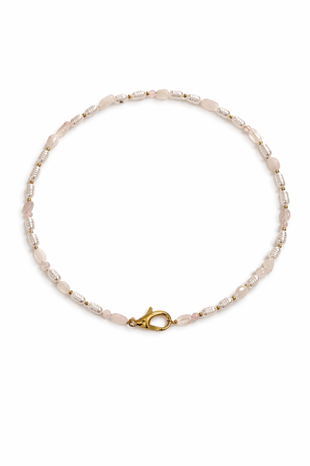 Collana perle di fiume e Agata naturale