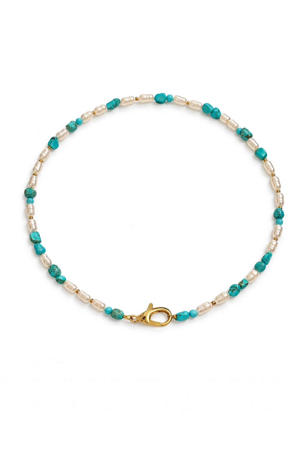 Collana perle di fiume e Agata naturale