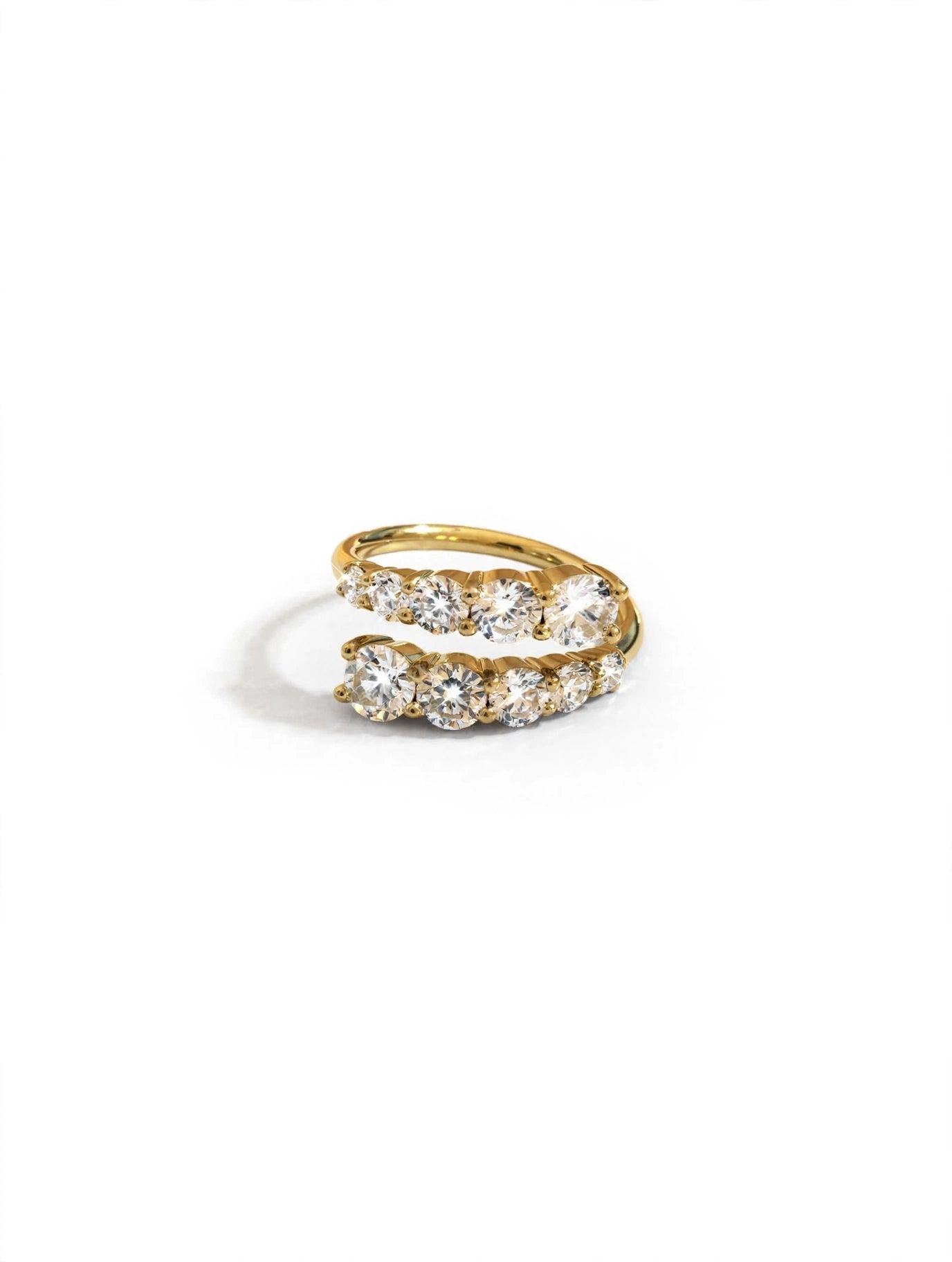 Anello SPIRAL Oro e Luce