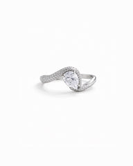 Anello Crystal Goccia