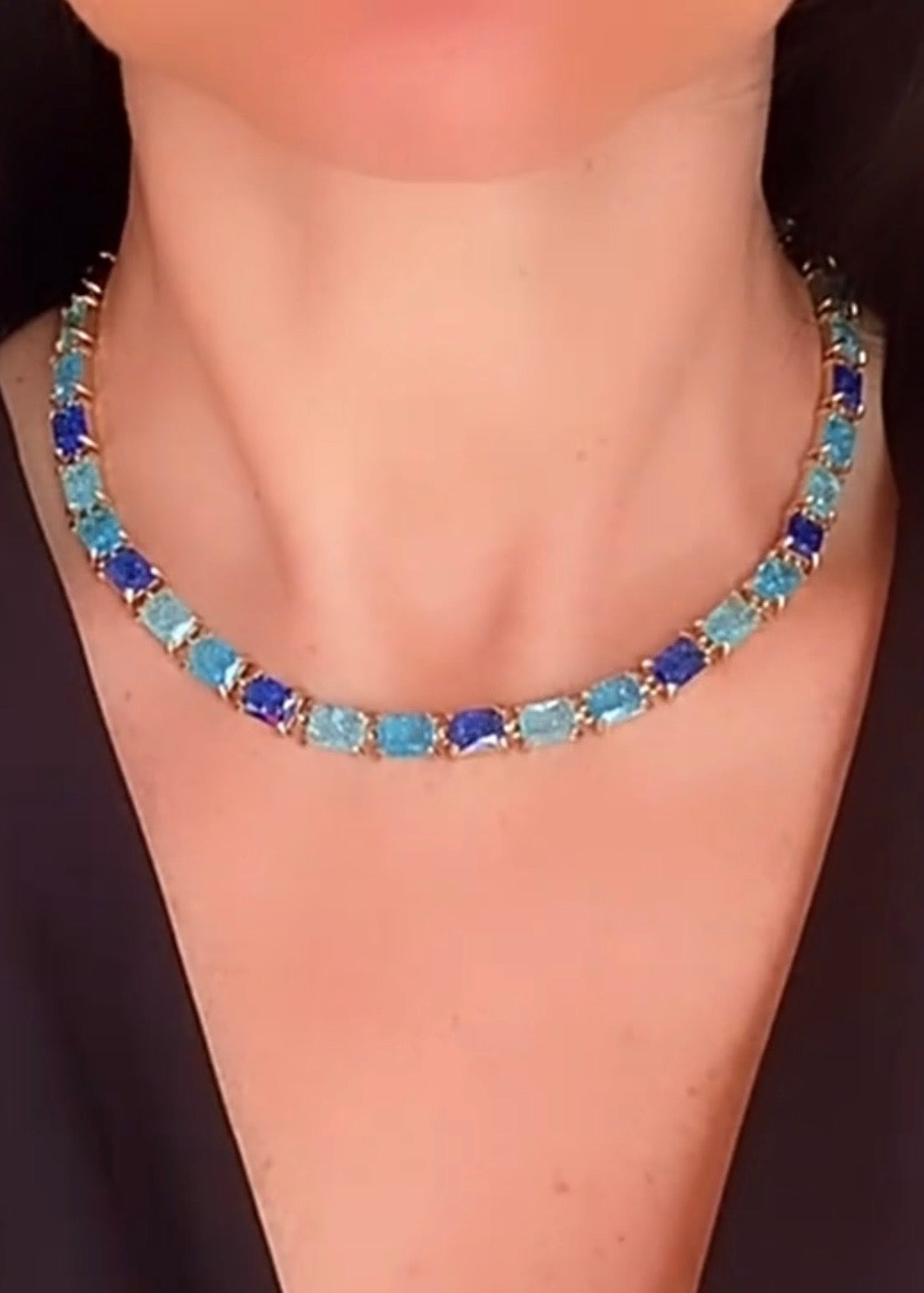 Collana     Blu Royale