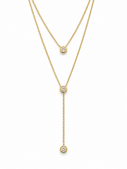 Collana tre punti luce