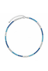 Collana Tennis Con Cursore Scorrevole E Regolabile