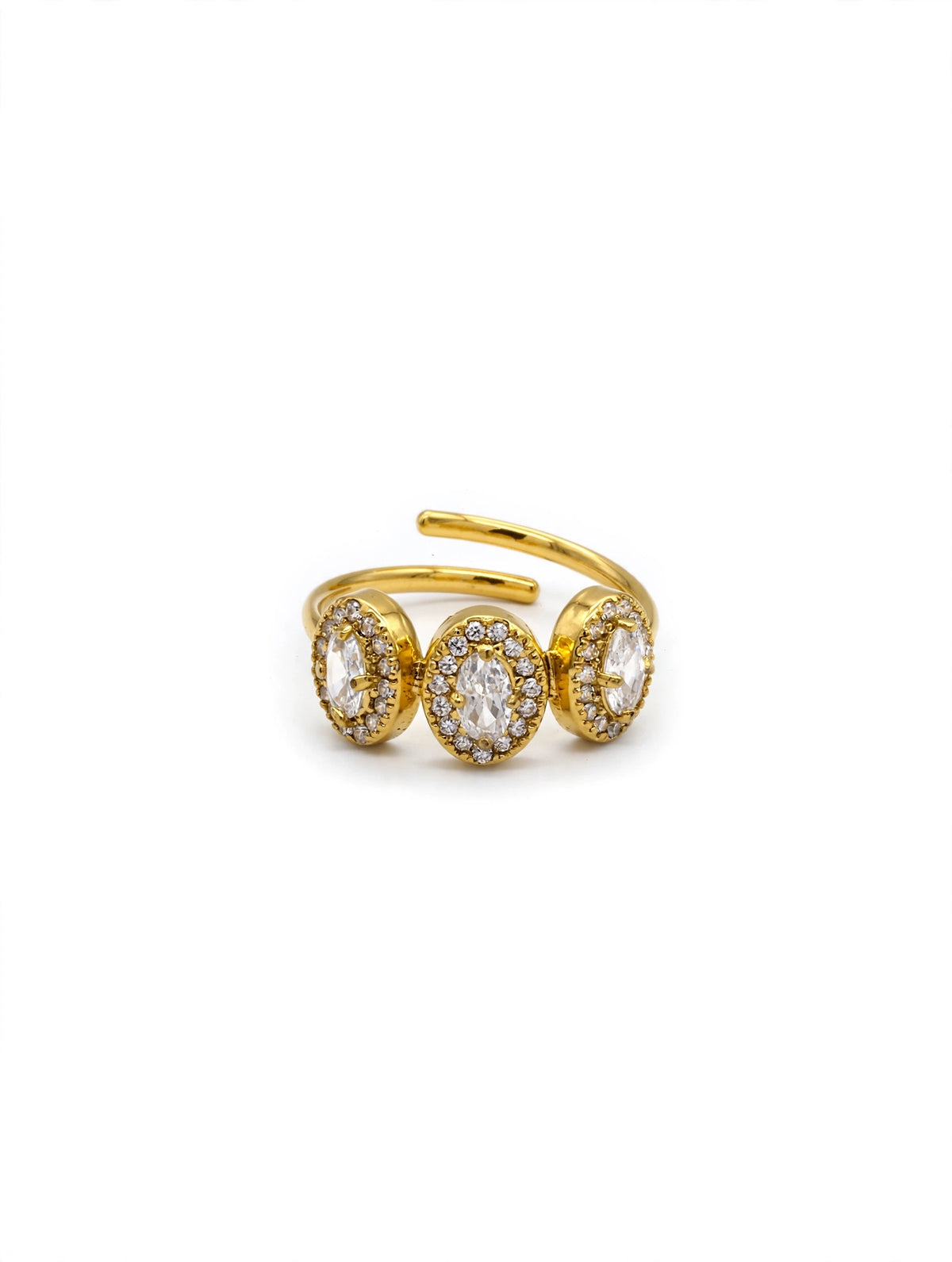 Anello Trilogy Ovale Brillante
