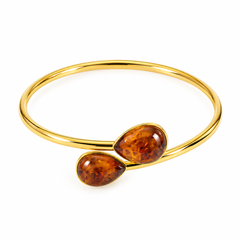 Collana Saliscendi Ambra
