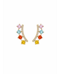 Orecchini Cristal Multicolor
