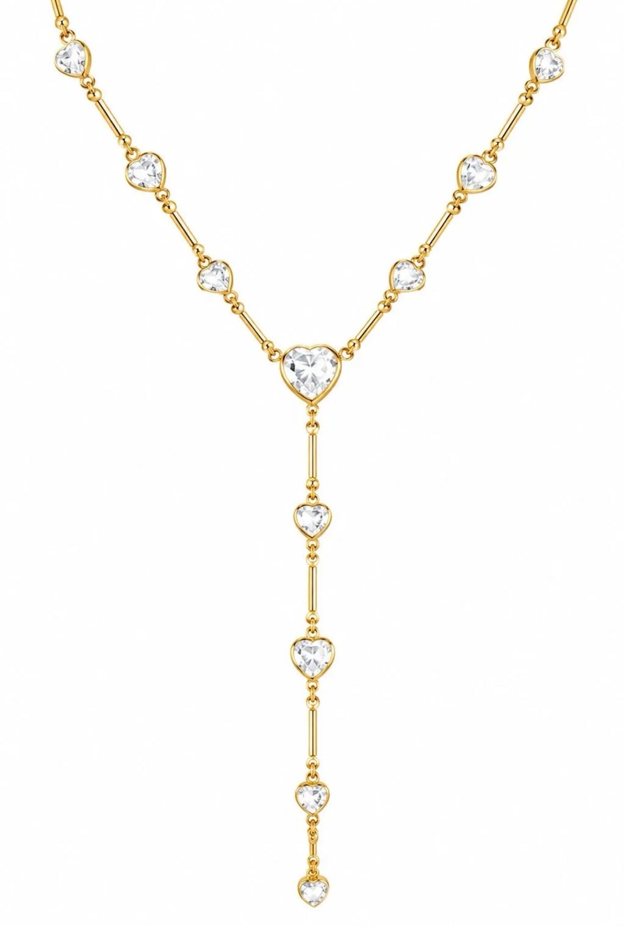 Collana Cascata di Cuori