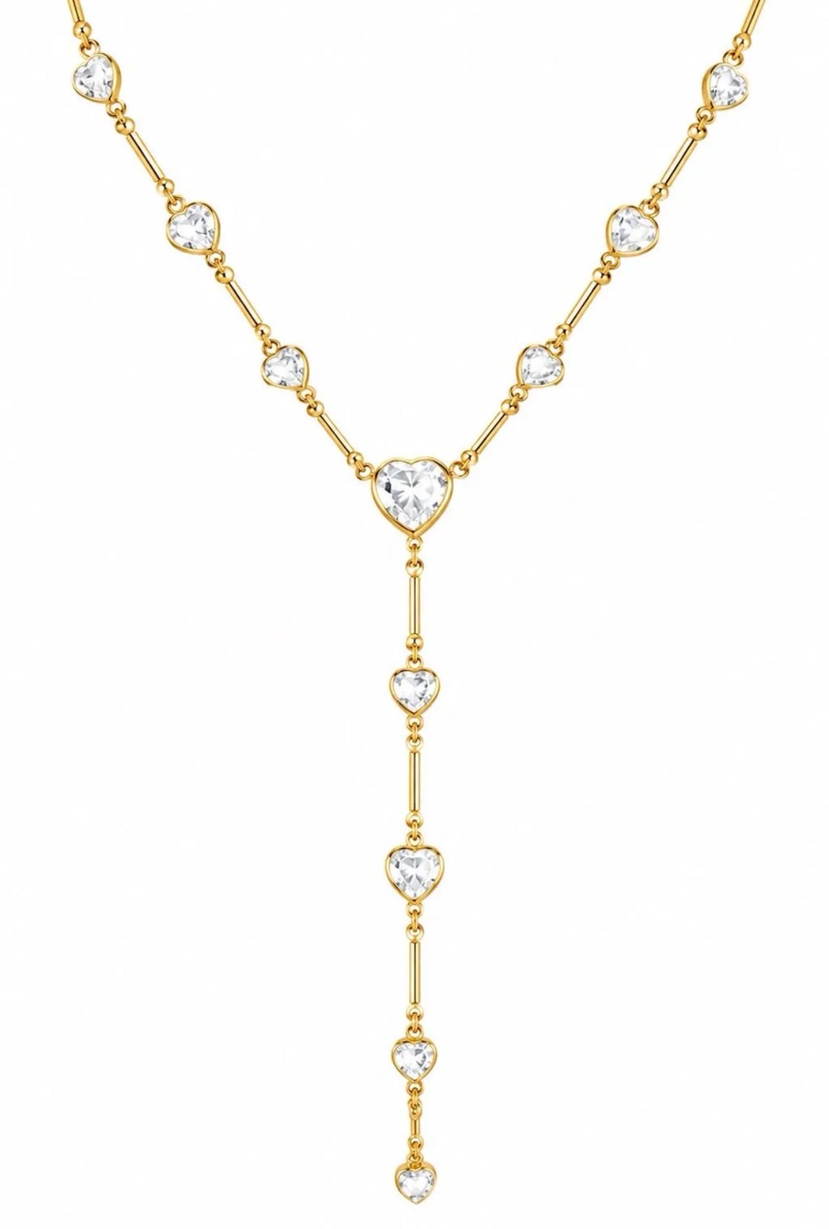 Collana Cascata di Cuori