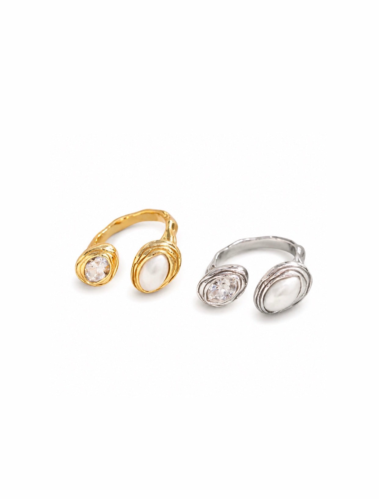 Anello Perla di Luna