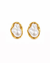 Orecchini Pearl Gold