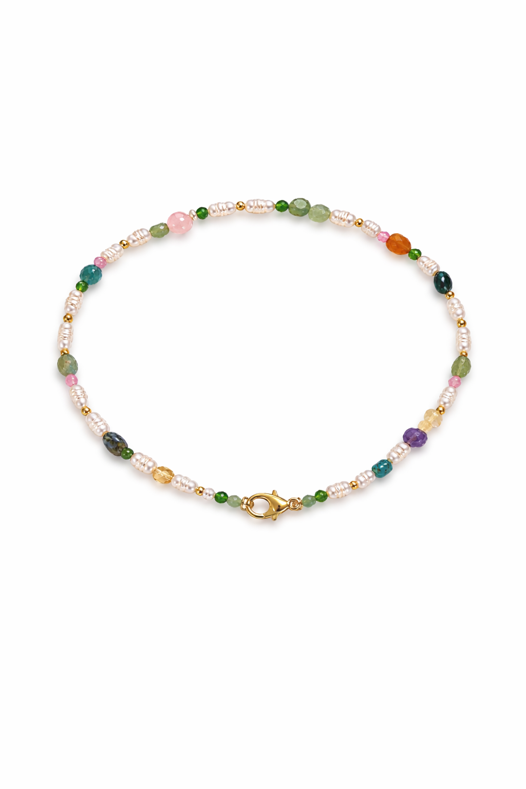 Collana Perle di Fiume e Agata Naturale